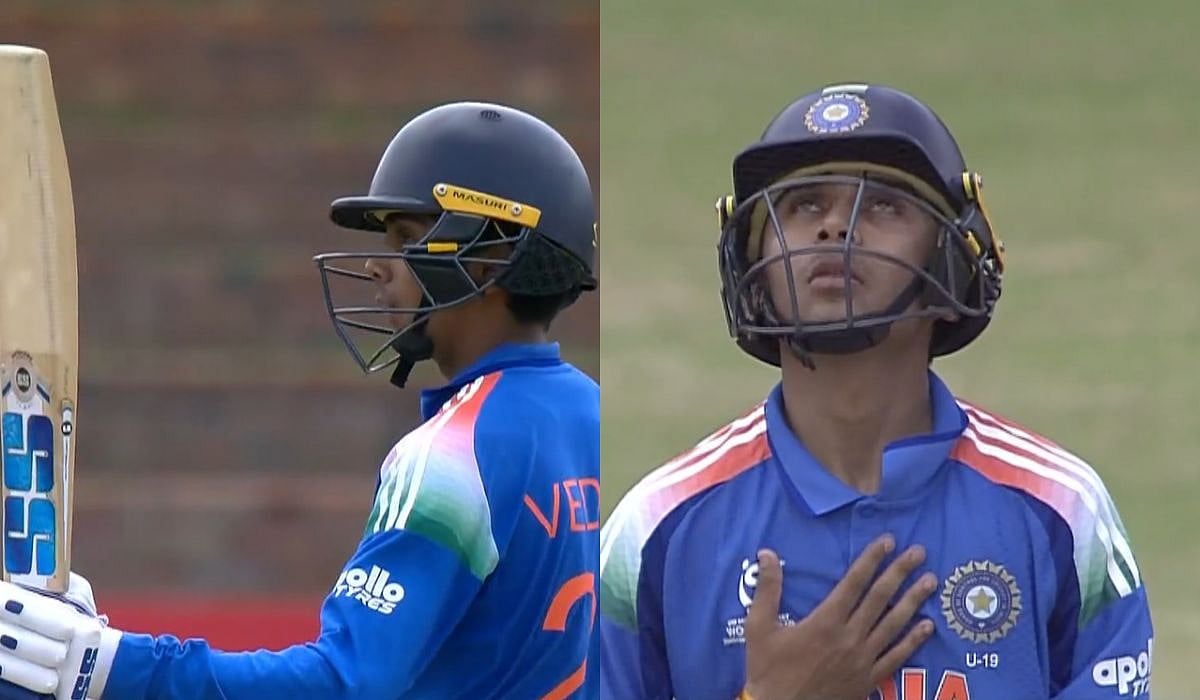 IND Vs PAK, ICC U19 World Cup 2026: Vedant Trivedi Smashes 50 In Incredible Rescue Act For India After Top Order Collapse 