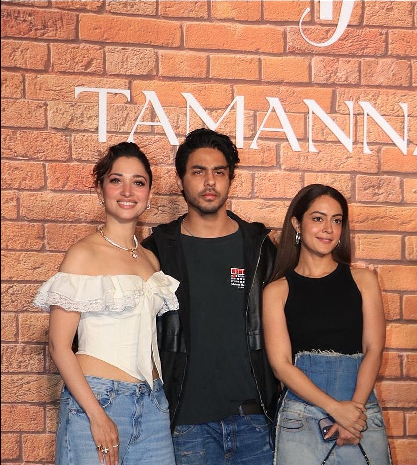 Aryan Khan, Mrunal Thakur & Samantha Ruth Prabhu Grace Bestie Tamannaah Bhatia's Mumbai Launch Party