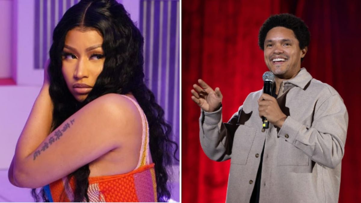 'She's Still With Donald Trump At White House': Trevor Noah Takes Jab At Nicki Minaj In Final Grammys Monologue - Video 
