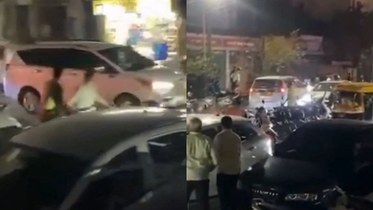 'Drunk' SUV Driver Ploughs Into Crowd After Hitting Several Vehicles In Sangli; 11 Injured - VIDEO