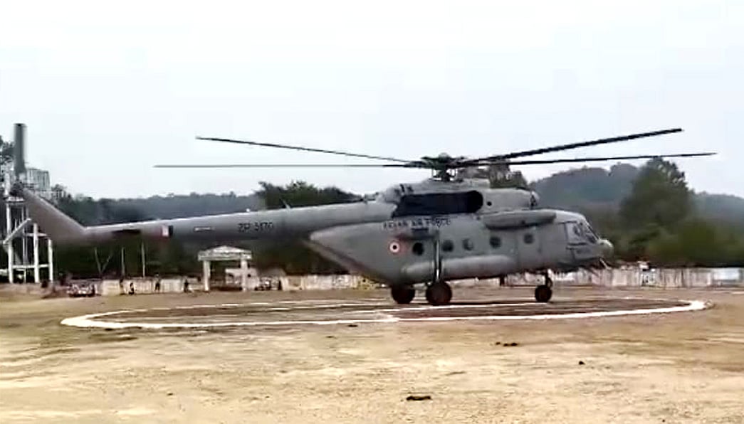 Bhopal News: Army Chopper Takes Part In Mock Drill Of Tigress Translocation