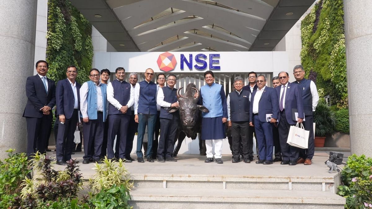 Union Commerce Minister Piyush Goyal Discusses Budget Benefits With Market Stakeholders At NSE 