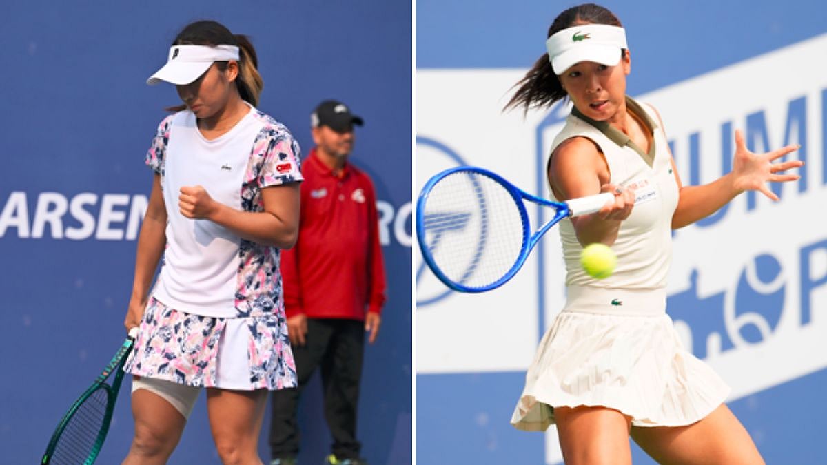 Mananchaya Sanwangkaew And Leolia Jeanjean Cruise Into The Next Round On Day One Of The L&T Mumbai Open WTA 125K Series 