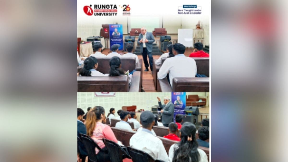 Rungta University Hosts N Raghuraman For A Leadership Session On Time, Choices, And Success