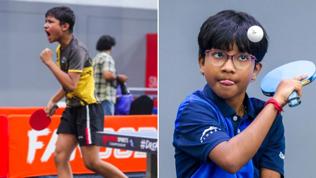 Dream Sports Championship Table Tennis U-15 Day 3 Witnesses Thrilling Five-Set Battles 