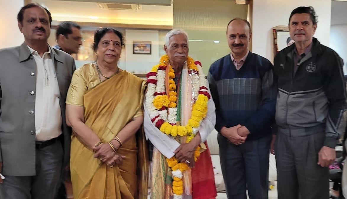 Indore News: Renowned Archaeologist Felicitated During City Visit | FP Photo