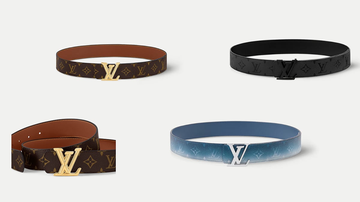 Louis Vuitton's belt collection 