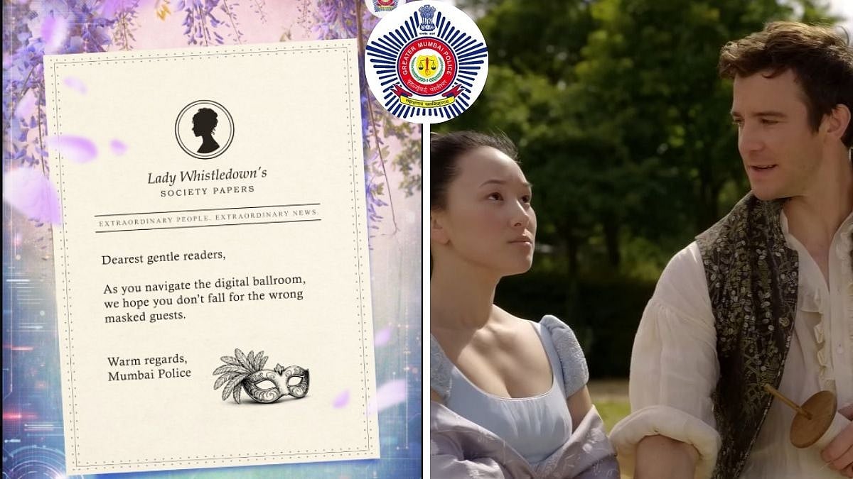 'Not Every Masked Guest Deserves A Dance.' Mumbai Police's 'Bridgerton Season 4' Reference Warns Citizens Of Cyber Frauds 