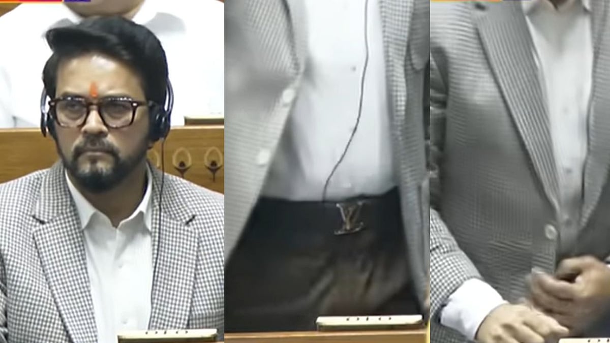 Anurag Thakur’s 'LV Belt' Moment In Parliament: Was He Trying To Hide It? Here’s The Truth