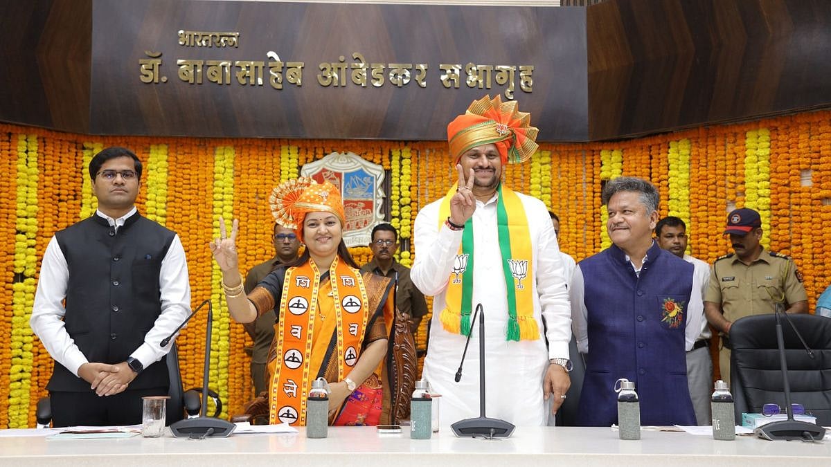 Shiv Sena–BJP Alliance Reclaims Thane Municipal Corporation As Sharmila Pimpolkar-Gaikwad Takes Charge As Mayor, Krishna Patil Becomes Deputy Mayor 