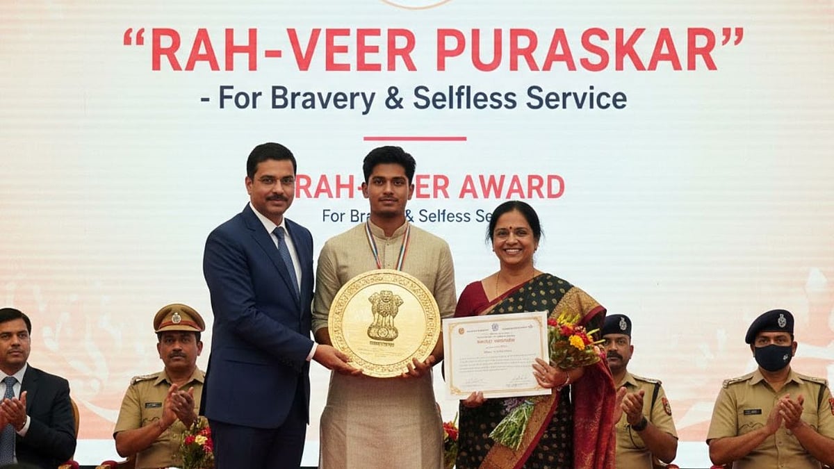 Indore News: For First Time In City, Award Amount ₹25K, Two To Receive Rah-Veer Award For Saving...