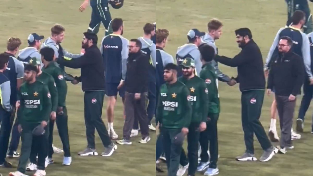 Usman Tariq & Cameron Green Seemingly Bury Hatchet After PAK Vs AUS 3rd T20I; Video 