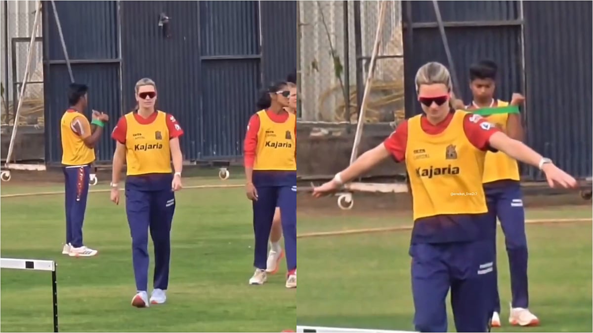 WATCH: Viral Video Shows RCB Pacer Lauren Bell Dancing During Practice Session Ahead Of WPL 2026...