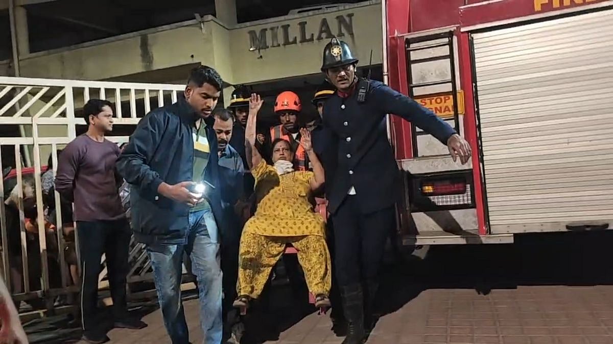 Thane: 2 People Injured, Over 70 Rescued After Fire Breaks Out At Milan Hill Building 