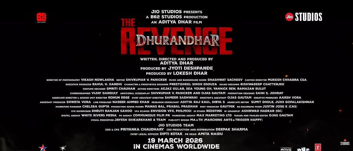 Credits In Dhurandhar 2 Teaser