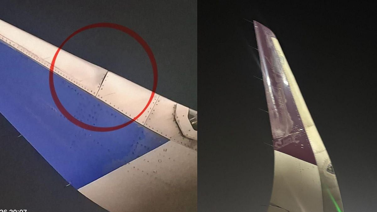 Mumbai Airport Incident: First Visuals Show Wing Ground Collision Between Air India And IndiGo...