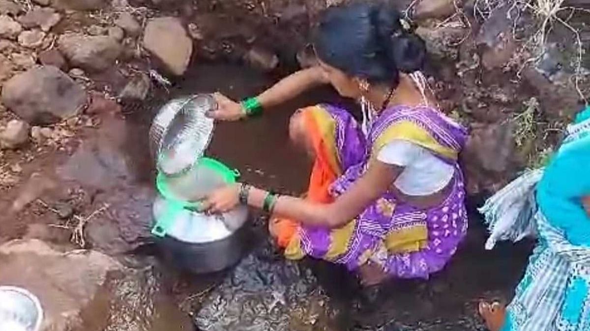Thane Water Crisis: Tribal Women In Shahapur Forced To Walk Kilometres Daily As Villages Run Dry 