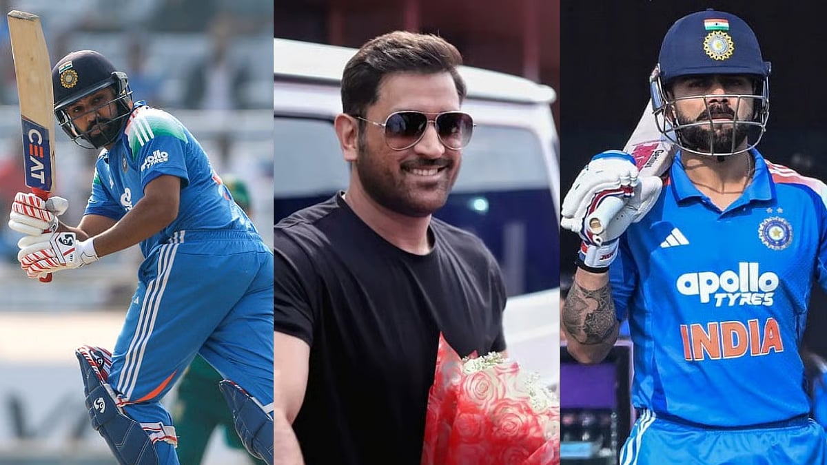 'Age Is Not A Criteria': MS Dhoni Makes Massive Statement On Veterans Rohit Sharma & Virat Kohli For 2027 World Cup; Video 