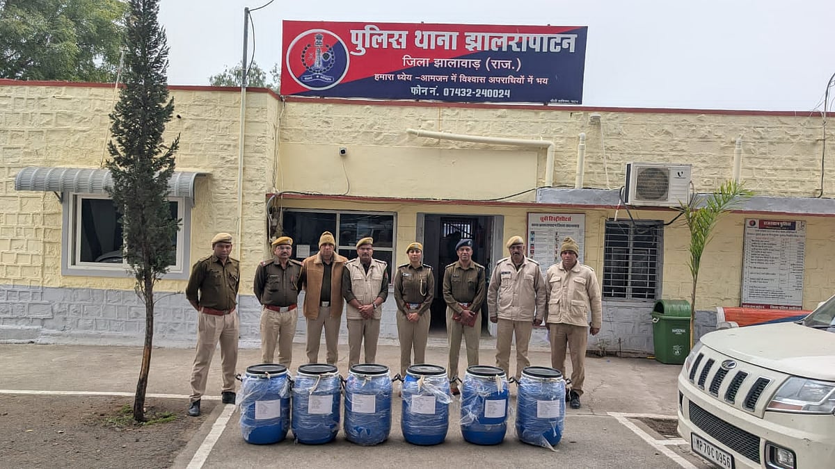 MP News: 2 From Susner Detained After Raid At Rajasthan Illegal Drug Factory | FP Photo