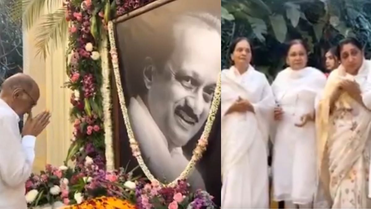 Hours After Closed-Door Meet With Dy CM Sunetra's Sons, Sharad Pawar Pays Tribute To Late Nephew At His Baramati Residence| Video 