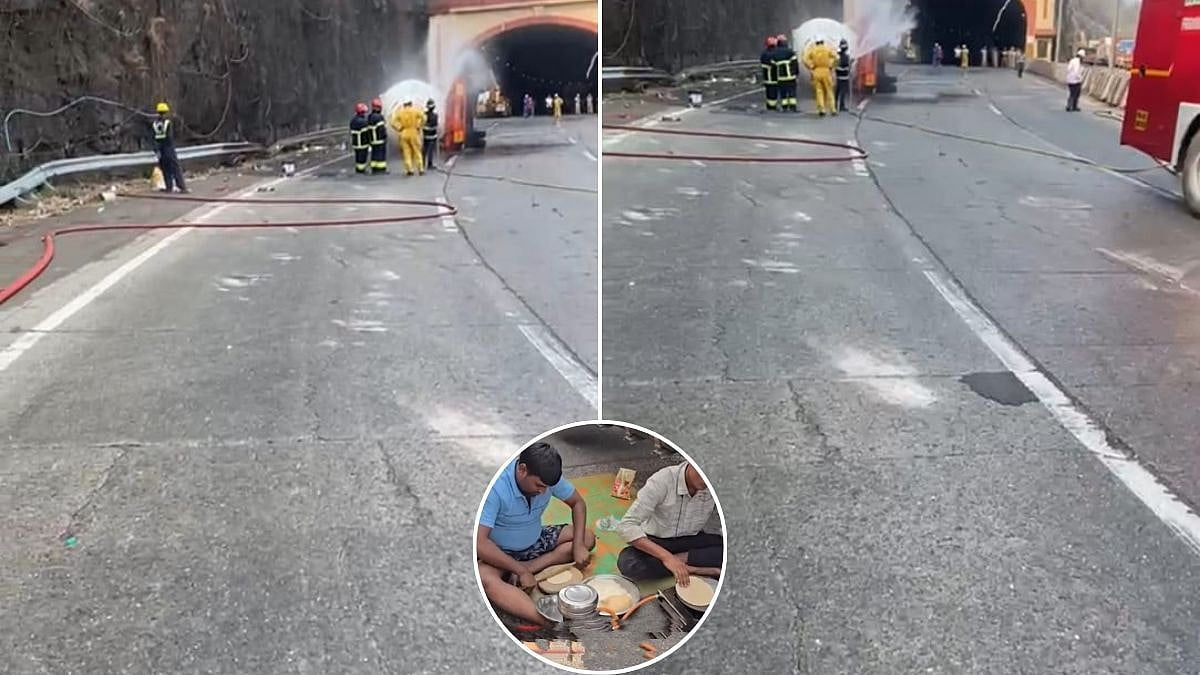 Mumbai–Pune Expressway remains gridlocked for over 24 hours after a propylene gas tanker overturns near the Bhor Ghat tunnel