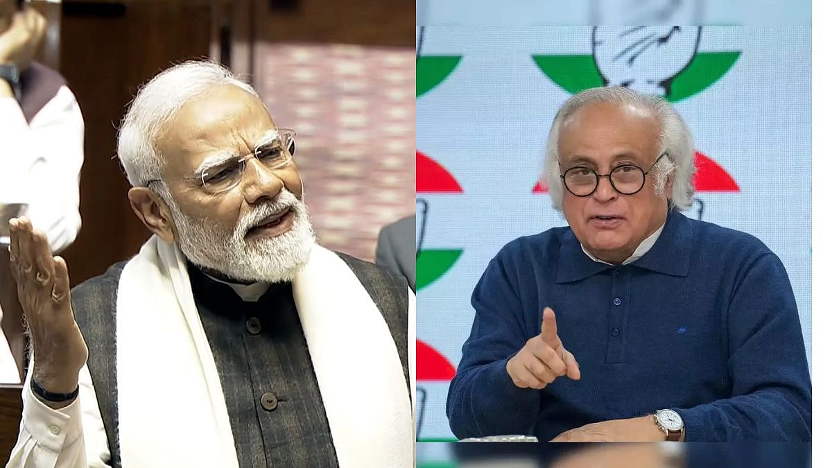 'Blatant & Brazen Lies': Congress Leader Jairam Ramesh Slams PM Modi's 97-Minute Address In Rajya Sabha, Calls It 'Election Rally Speech' 