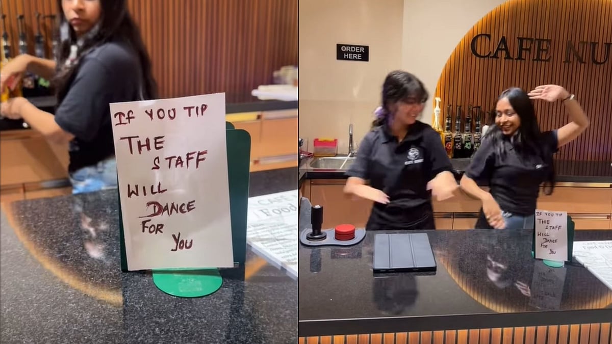 'Will Dance If You Leave Tip': Bengaluru Cafe Staff's Unique Tipping Tradition Wins Hearts Online - Video 