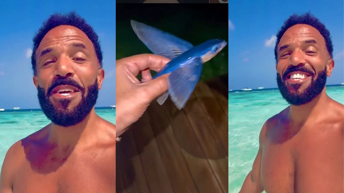 VIRAL: Craig David's Flying Fish Rescue Video Ends Shockingly, Fans React 'You Sent It To Death' - Watch 