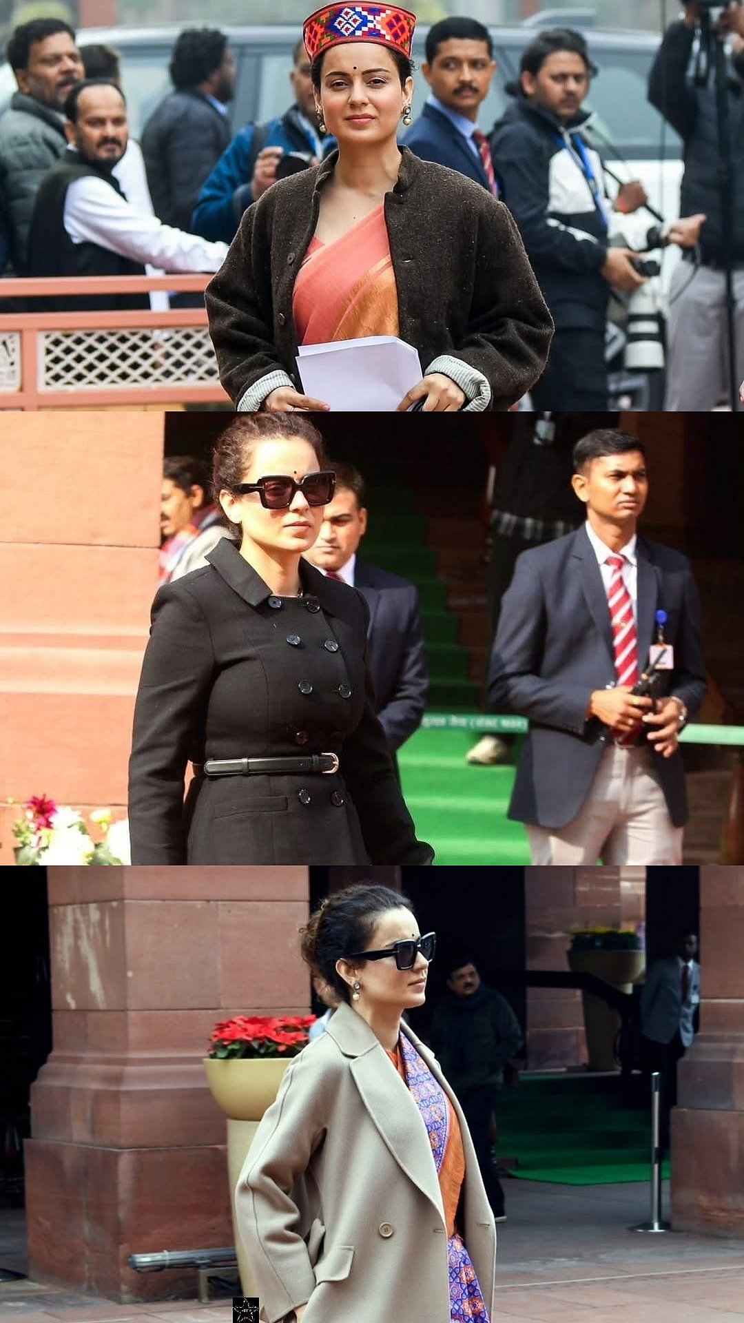 Kangana Ranaut’s Saree Game In Parliament Is Winning Hearts On Internet- Check Pics