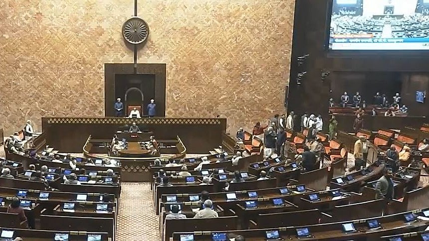 Video: Opposition Walks Out Of Rajya Sabha During PM Modi’s Reply To Motion Of Thanks