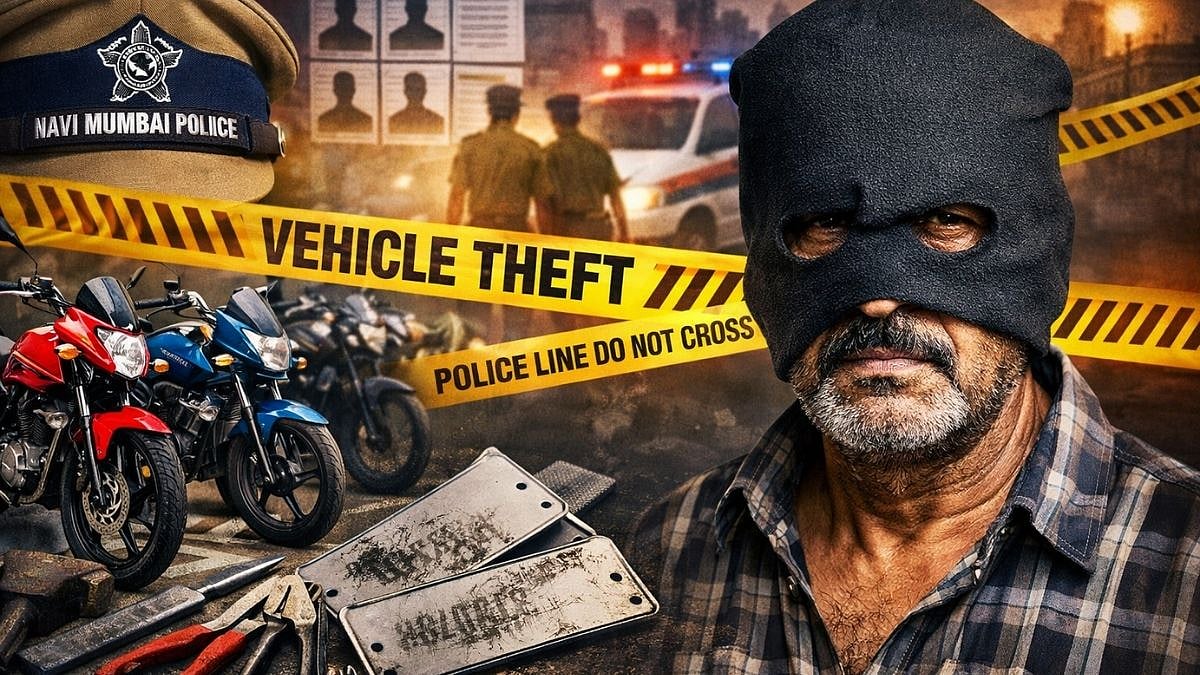 Navi Mumbai Crime Branch Busts Notorious Vehicle Theft Racket, Recovers 17 Motorcycles Worth ₹5.82...