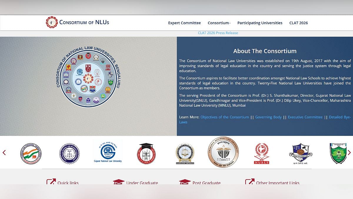 CLAT 2026 Third Merit List Released At consortiumofnlus.ac.in; Freeze, Float And Exit Options Open Till 12 Feb 