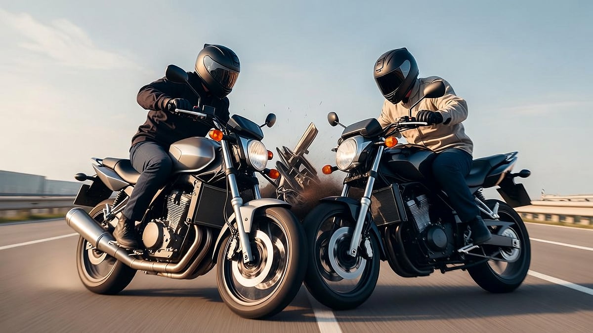 Tamil Nadu Accident Video: Head-On Collision Between 2 Bikes In Tirunelveli Caught On CCTV