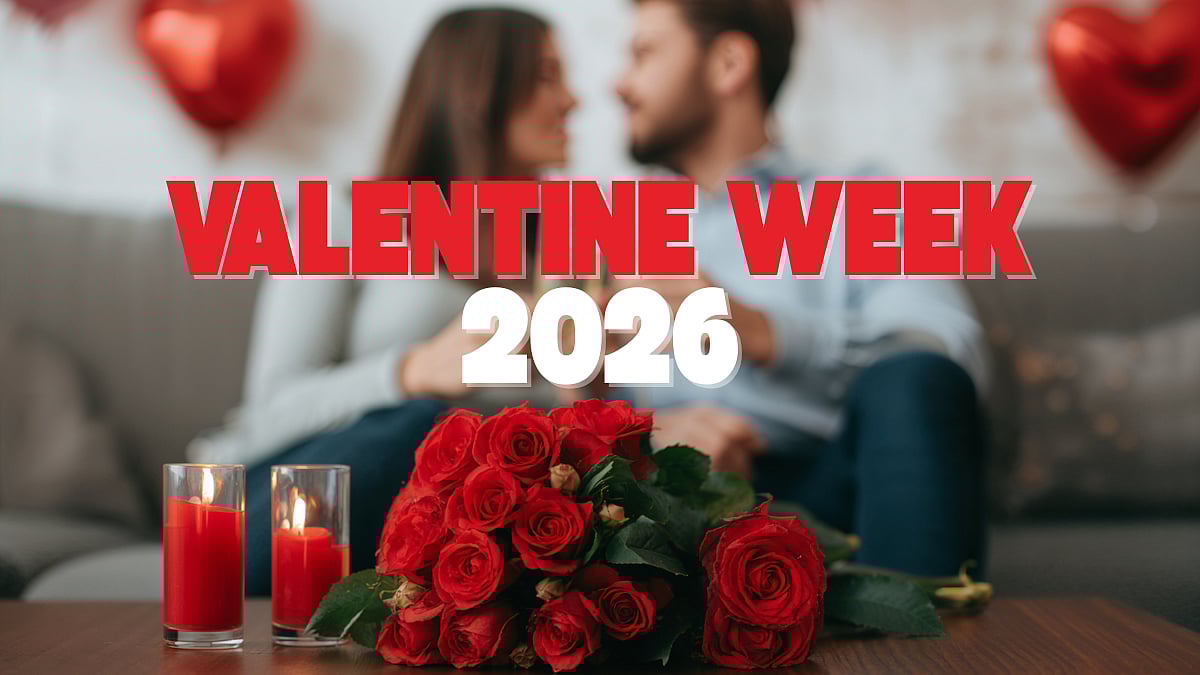 Valentine's Week 2026 Calendar: From Feb 7 To 14, Know When Is Rose Day, Kiss Day & Chocolate Day 