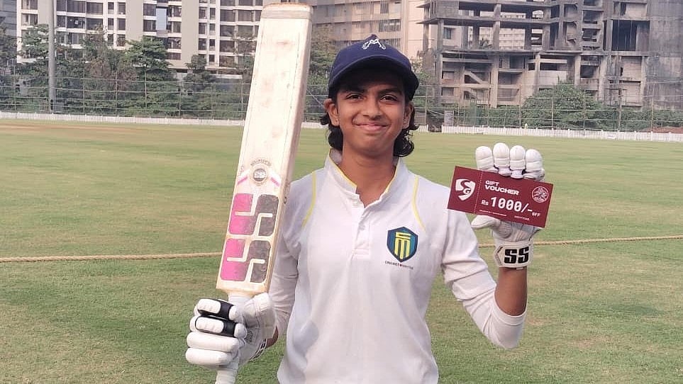 MSSA Girls Cricket: Parag English School Batter, Vedika Nikam, Smashes 76 off 39 Balls