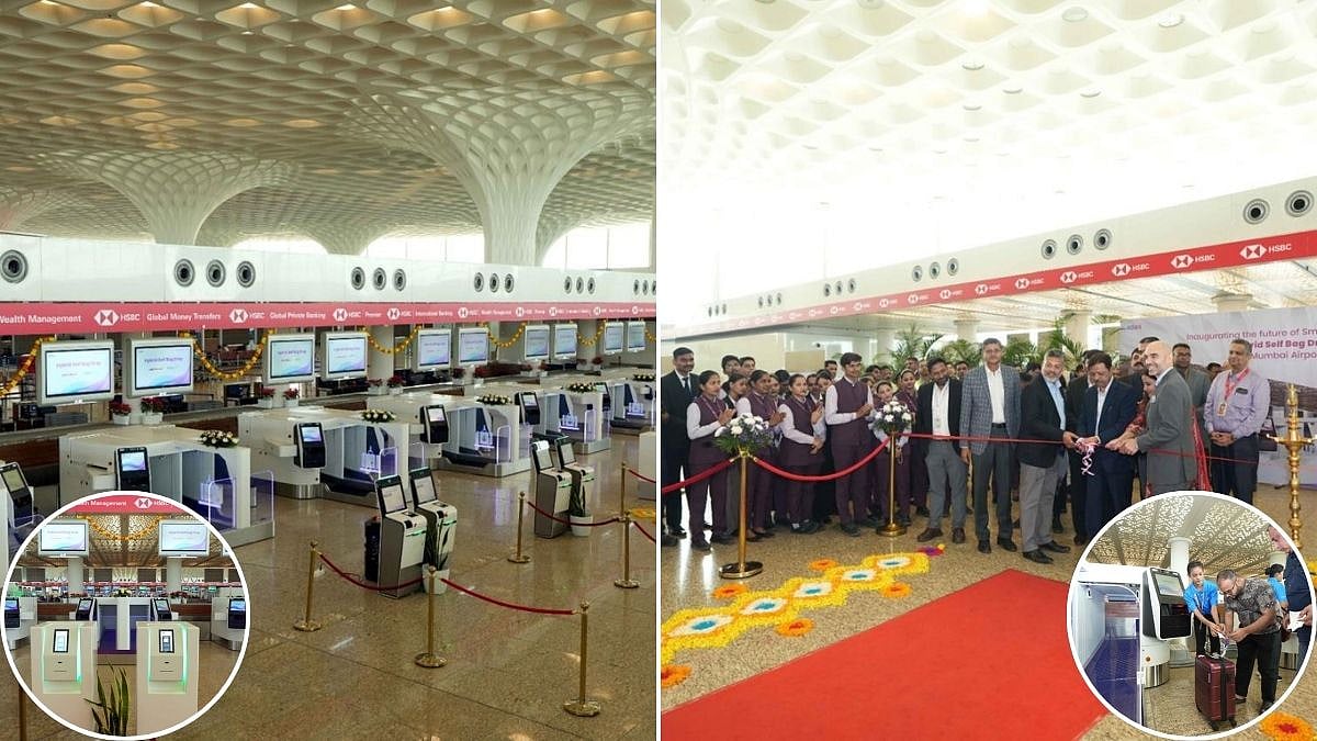 Mumbai's CSMIA Airport Introduces 14 Hybrid Self Bag Drop For Faster Departure Processing, All Counters To Be Converted By 2028 | VIDEO 