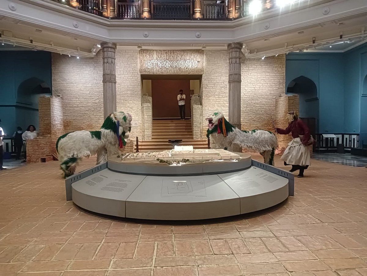 The Snow Lion Dance at CSMVS