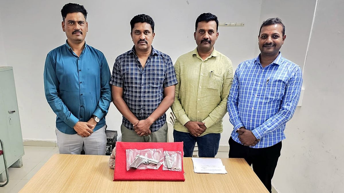 Chhatrapati Sambhajinagar: Man Held With Country-Made Pistol, Live Cartridges Ahead Of Zilla...