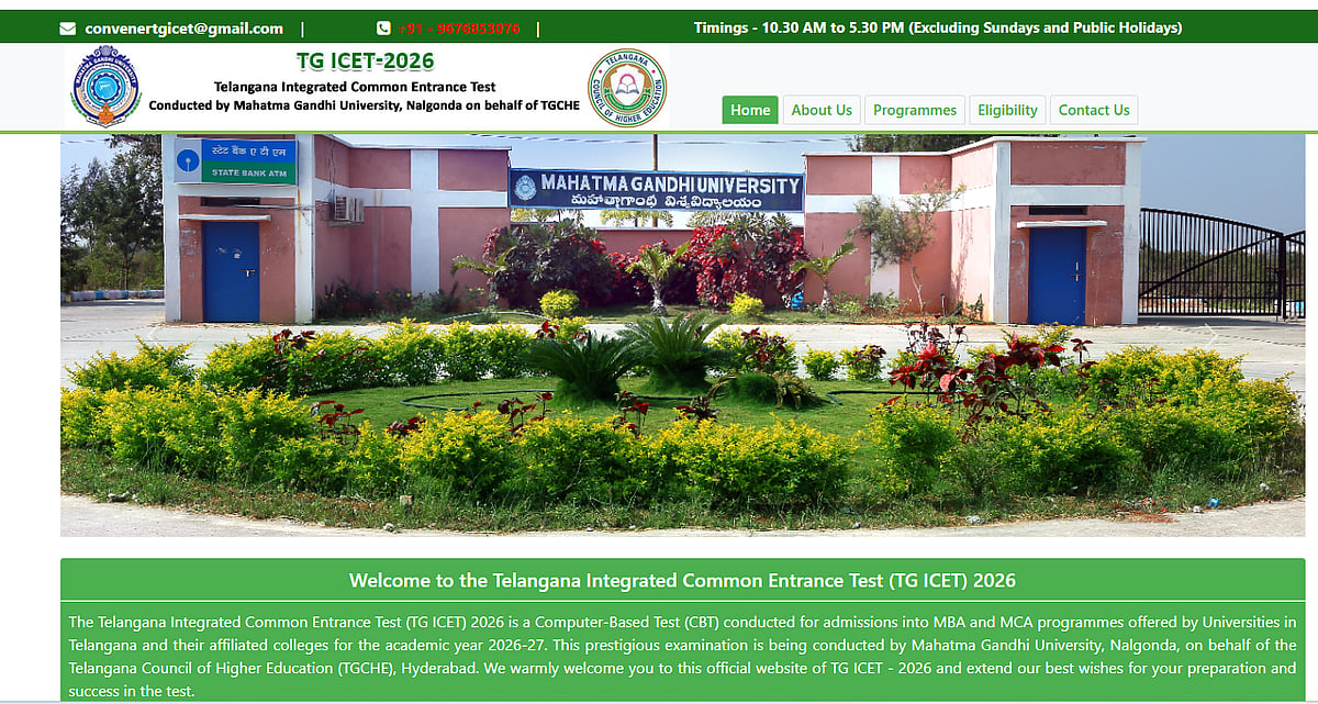 TS ICET 2026: Notification Out At icet.tgche.ac.in, Application Process Begins on February 12 