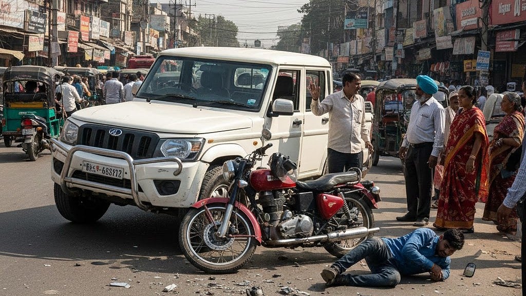 MP News: 3 Killed In Bike–Pickup Collision In Thikri