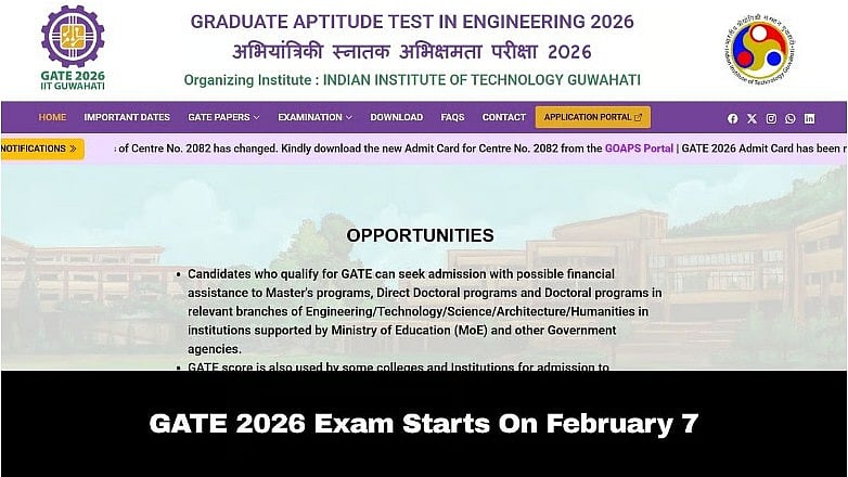 GATE Exam 2026 Begins Tomorrow; Check Exam Day Guidelines And Required Documents  