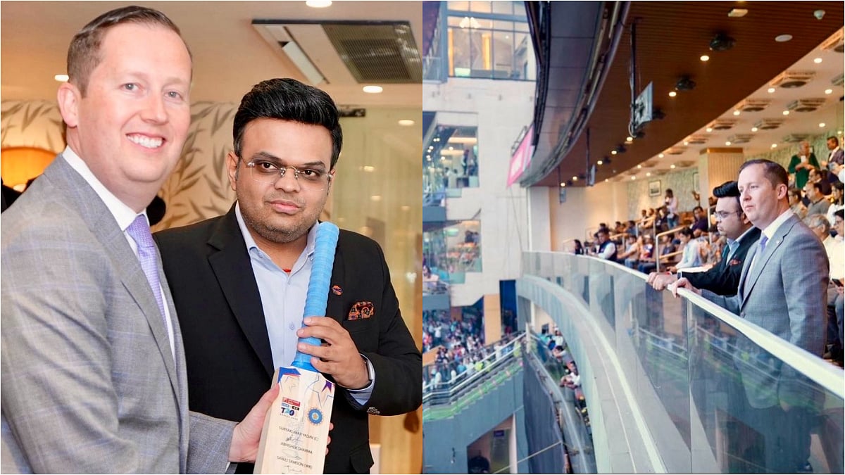 IND Vs USA, ICC T20 WC26: US Ambassador Sergio Gor Meets ICC Chairman Jay Shah At Wankhede Stadium In Mumbai; See Pics 