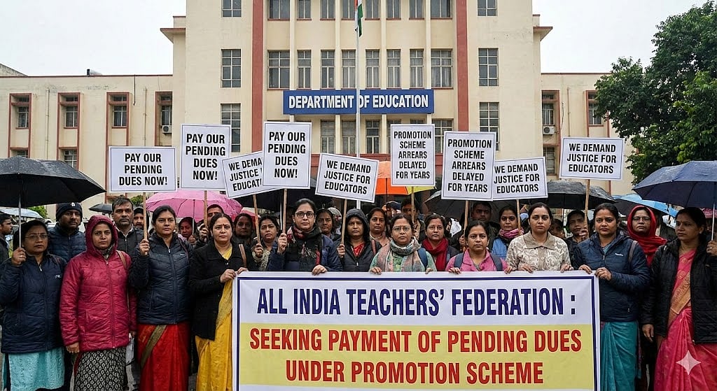 MP News: Nalkheda Teachers Seek Payment Of Pending Dues Under Promotion Scheme