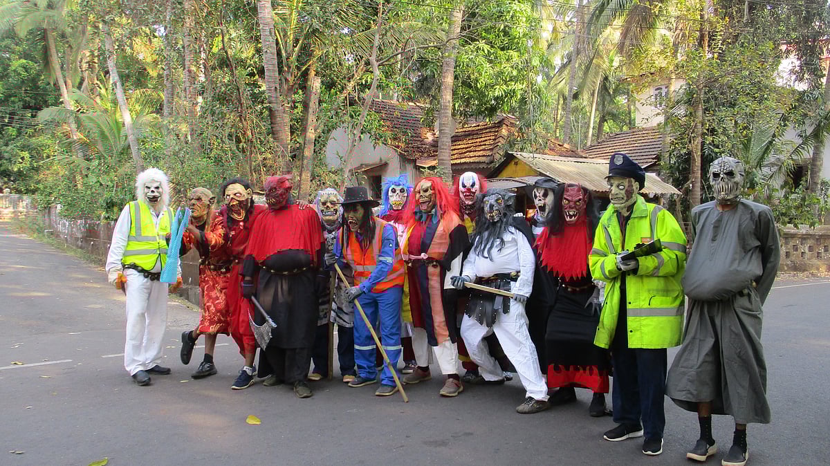 Goa’s Secret Carnival: Meet The Masked Potekars Who Terrify The Island!