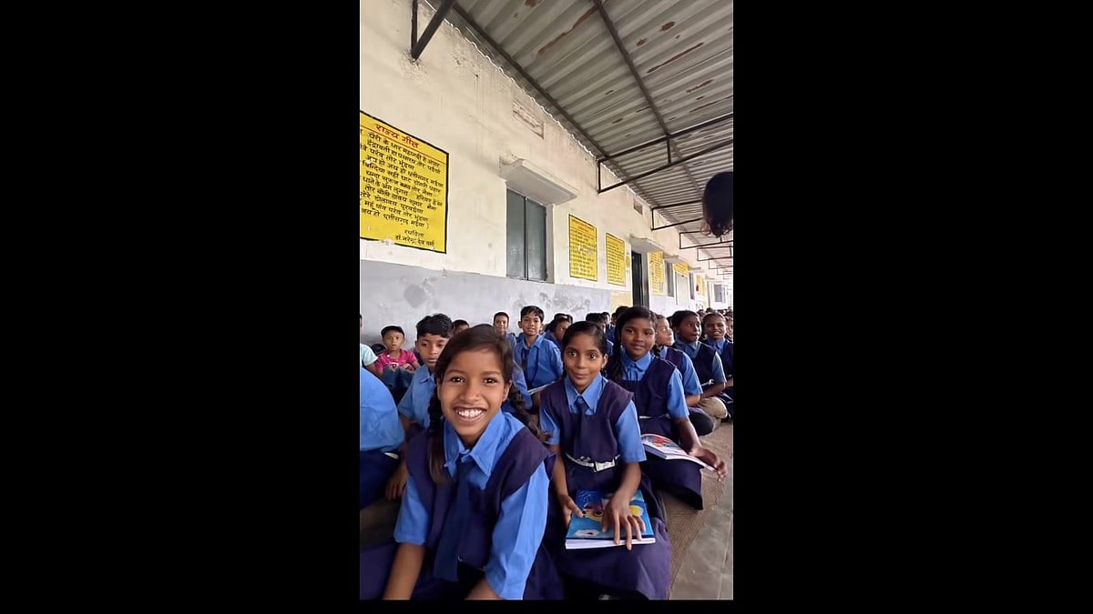 Roofs have been built for damaged schools to ensure that education remains uninterrupted