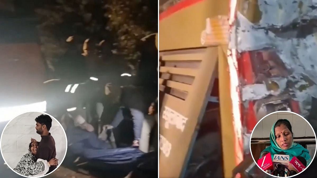 Uttar Pradesh Tragedy: 6 Killed, 9 Injured As Speeding Container Hits Stranded Passengers On Mathura Expressway | VIDEO 