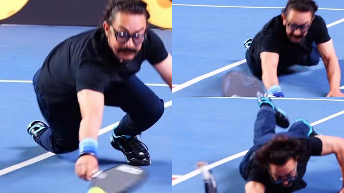 VIDEO: Aamir Khan's Pickleball Match Takes SHOCKING Turn As He Falls Mid-Match On Court At WPBL 2026 In Mumbai 