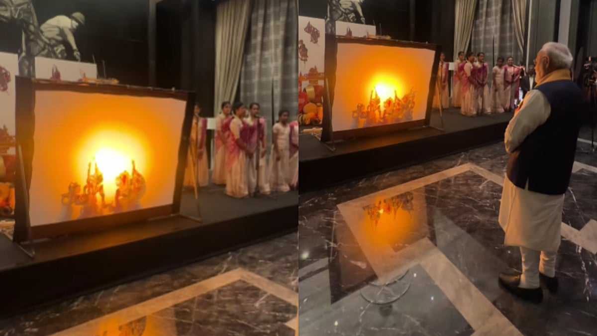 WATCH: PM Modi Witnesses 'Titah Seri Rama', A Traditional Puppet Show On Visit To Malaysia