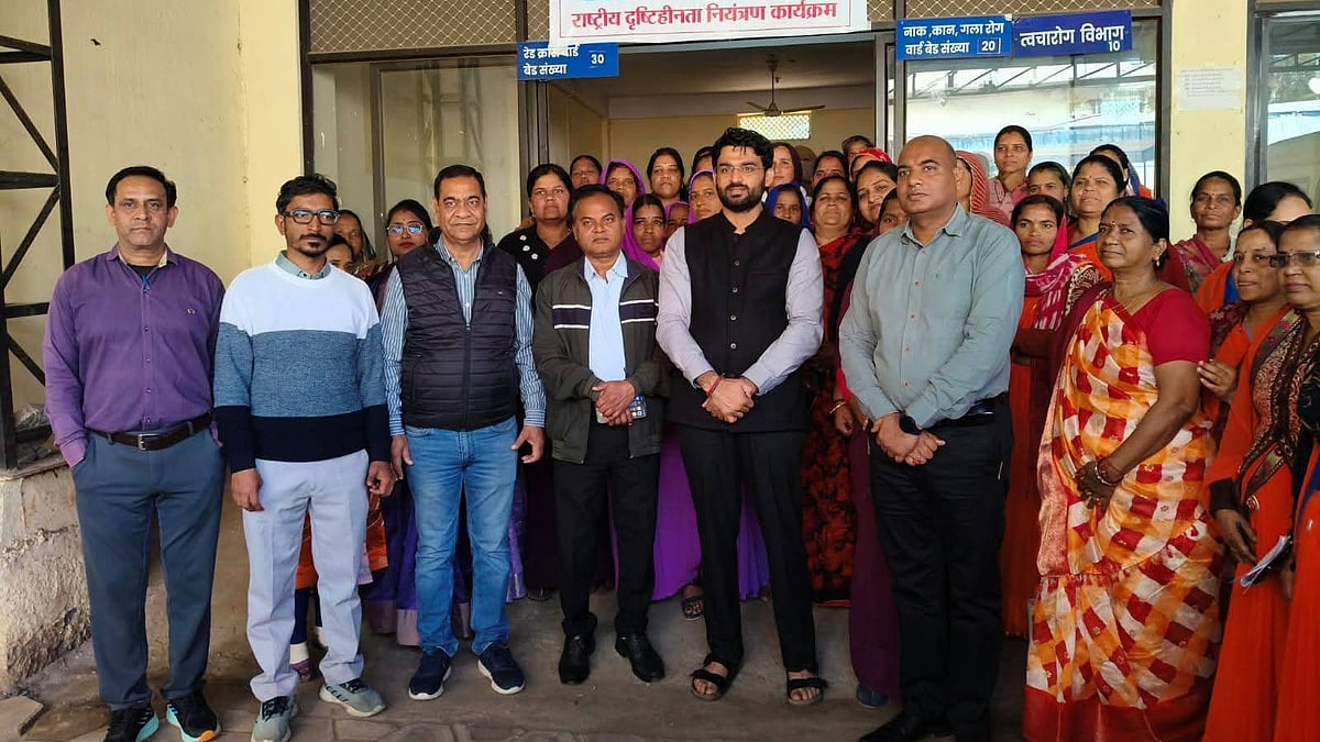 MP News: 423 Eye Patients Treated Under Sankalp Se Samadhan Abhiyan | FP Photo