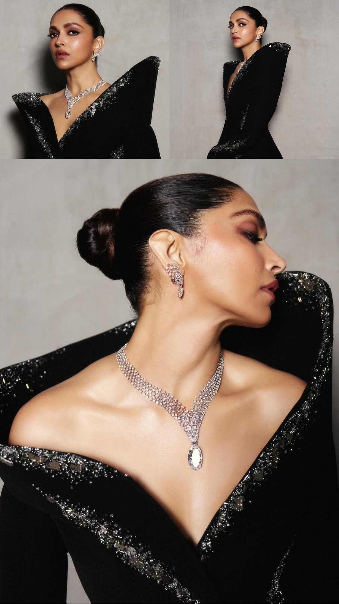 'If Gorgeousness Could Speak': Deepika Padukone Is A 'Modern Butterfly' In All-Black Custom Gaurav...